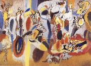 Arshile Gorky The Liver is the Cock-s Conmb oil painting on canvas